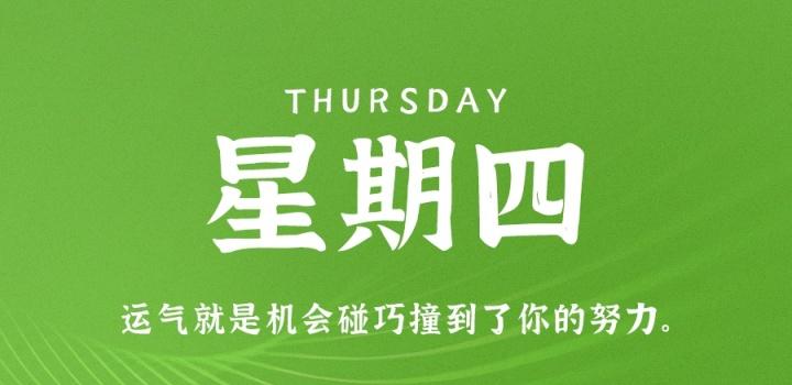3月23日，星期四，在这里每天60秒读懂世界！-轩逸博客