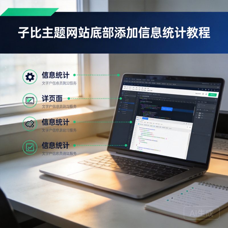 子比主题网站底部添加信息统计教程-轩逸博客