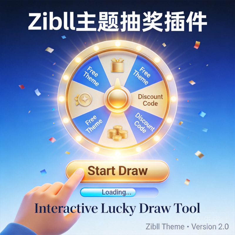 Zibll主题抽奖插件-轩逸博客