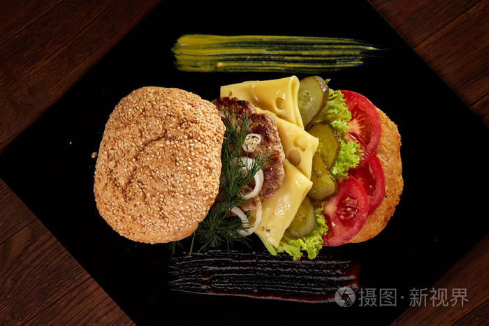 制作汉堡游戏_制作汉堡游戏_汉堡机制作汉堡图解