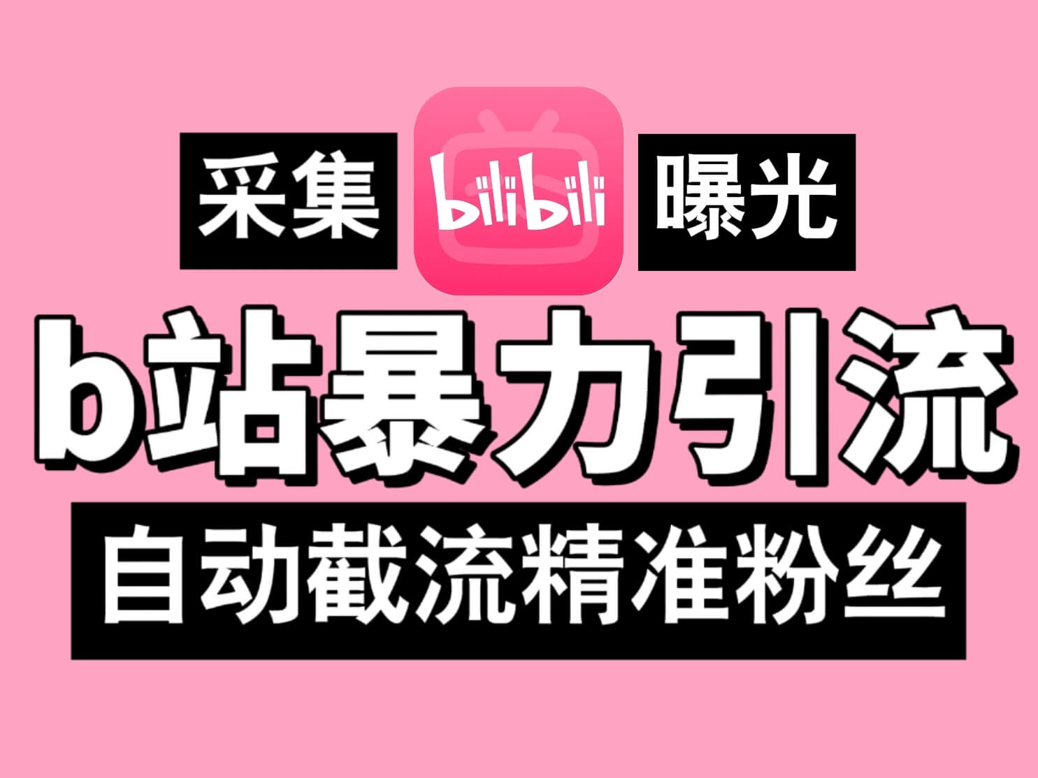 B站暴力引流机，日引300+精准粉，全行业通用！-轩逸博客
