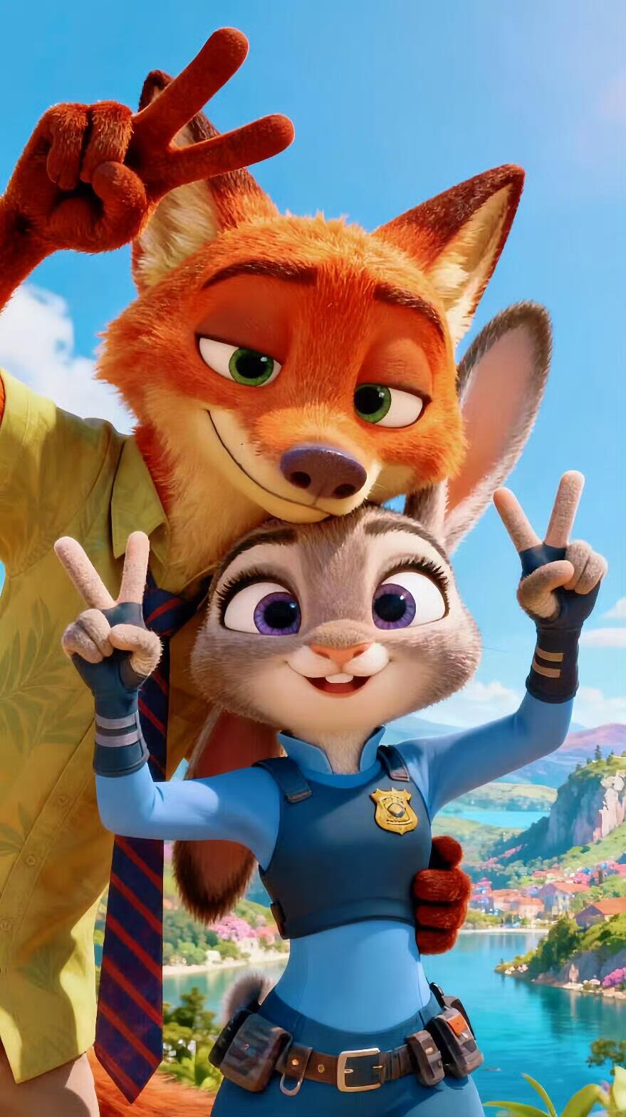 分享一下疯狂动物城的壁纸-轩逸博客