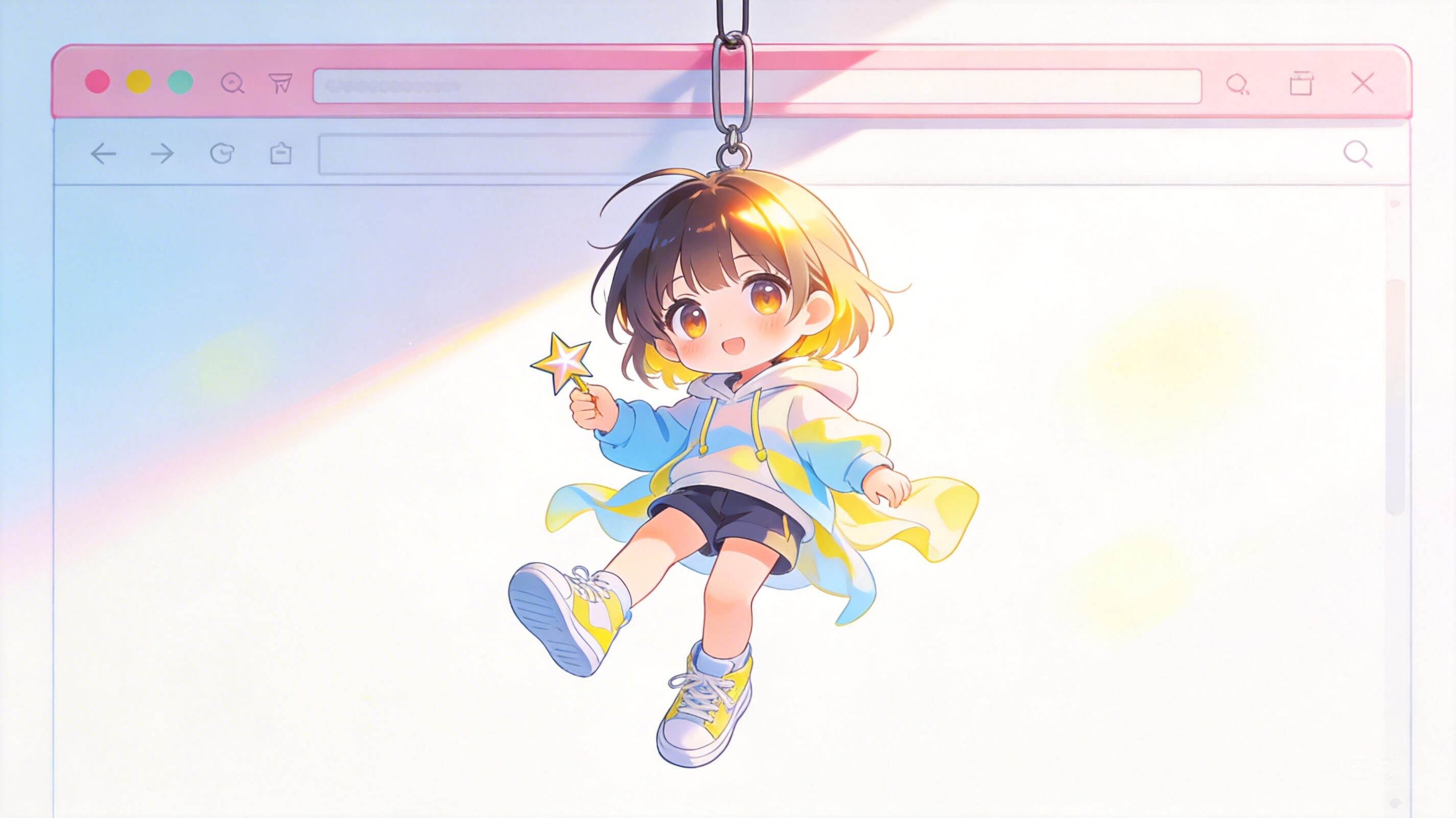 子比主题 – 顶部动漫小人挂件-轩逸博客