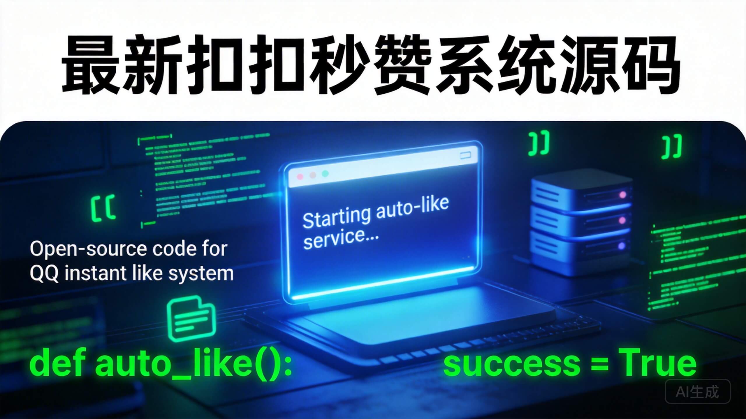 最新扣扣秒赞系统源码-轩逸博客