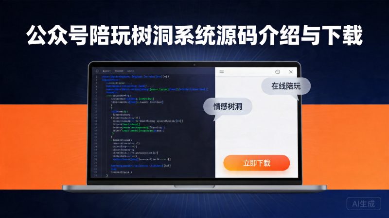 公众号陪玩树洞系统源码介绍与下载-轩逸博客