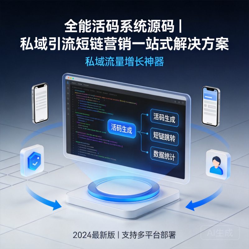 全能活码系统源码｜私域引流短链营销一站式解决方案-轩逸博客