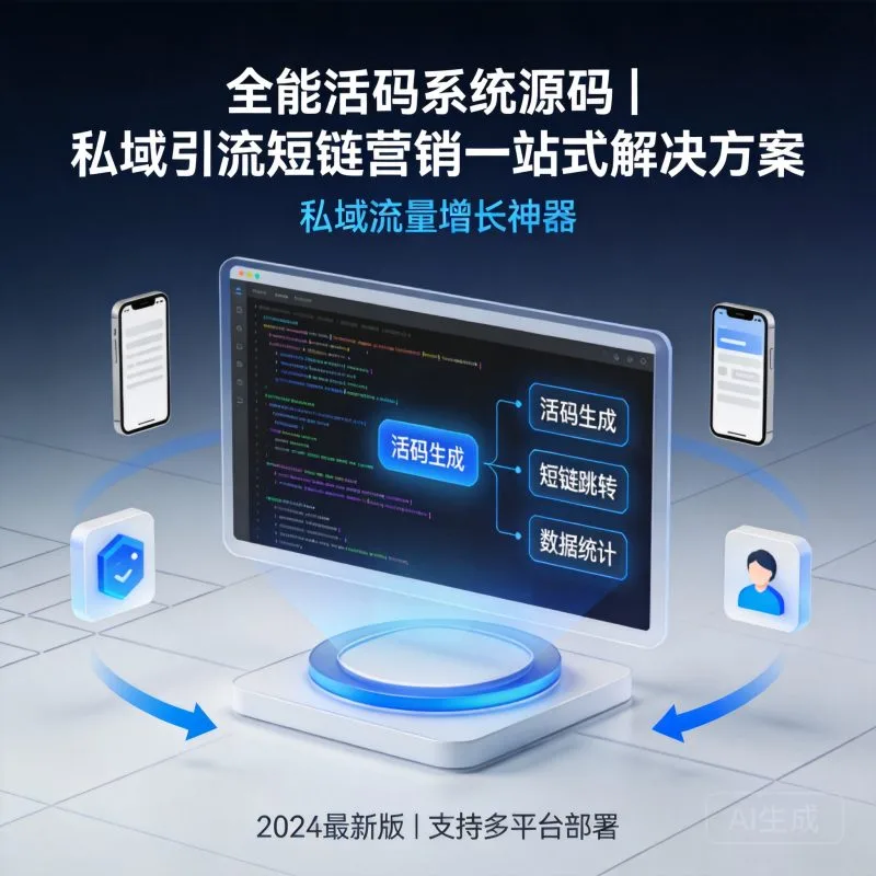 全能活码系统源码｜私域引流短链营销一站式解决方案-轩逸博客