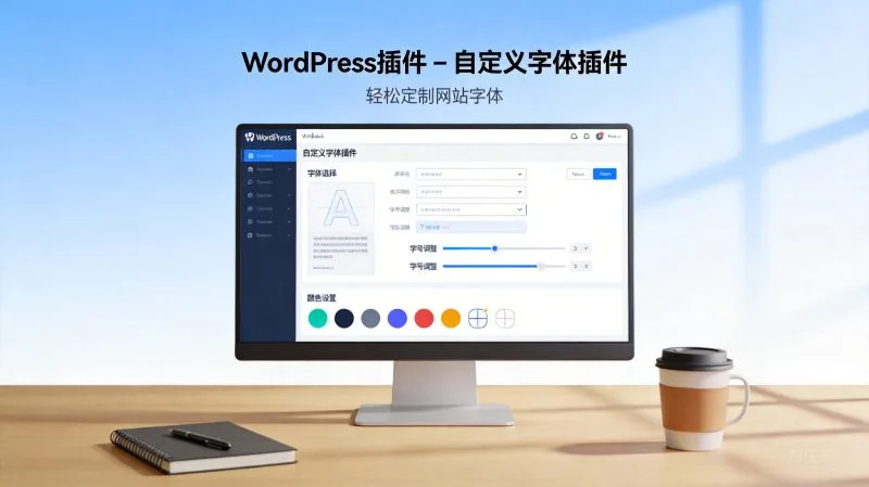 WordPress插件 – 自定义字体插件-轩逸博客