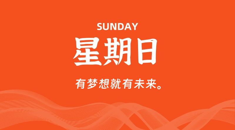 05月26日，星期日, 每天60秒读懂全世界！-轩逸博客