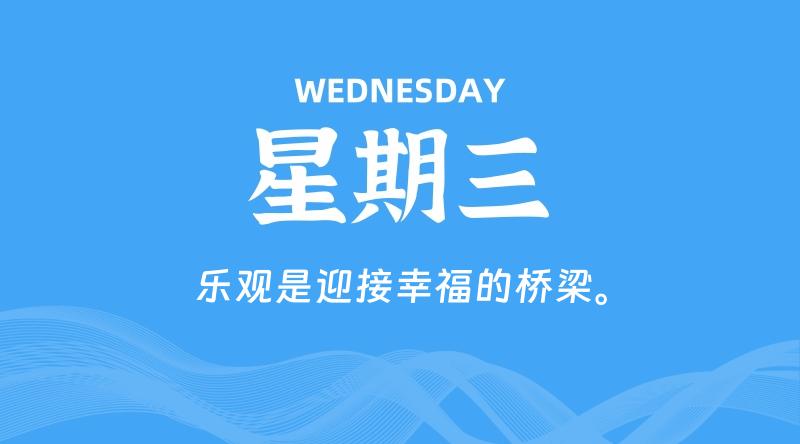 01月01日，星期三, 每天60秒读懂全世界！-轩逸博客